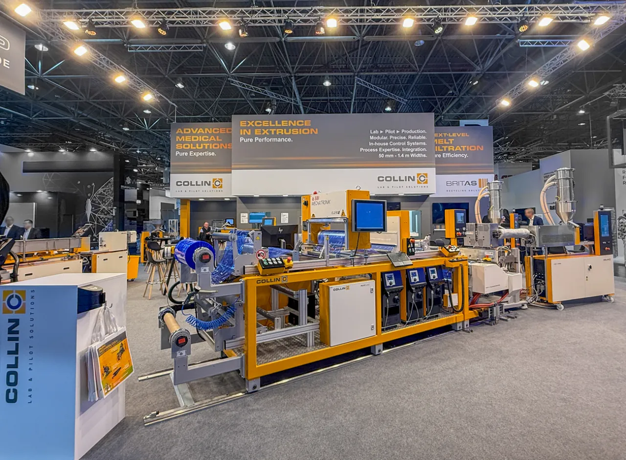 COLLIN pilot plant extrusion line